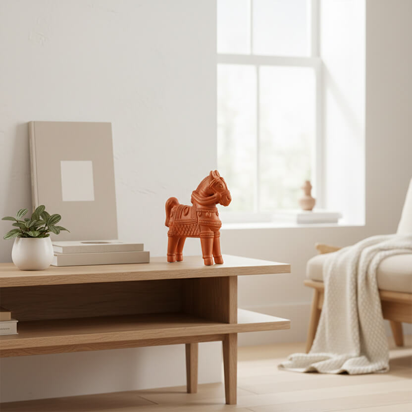 Terracotta Horse (The Majestic Ashwa)