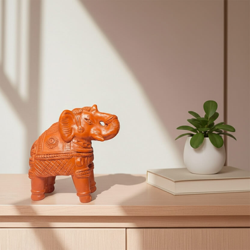 Terracotta Elephant (The Royal Gaja)
