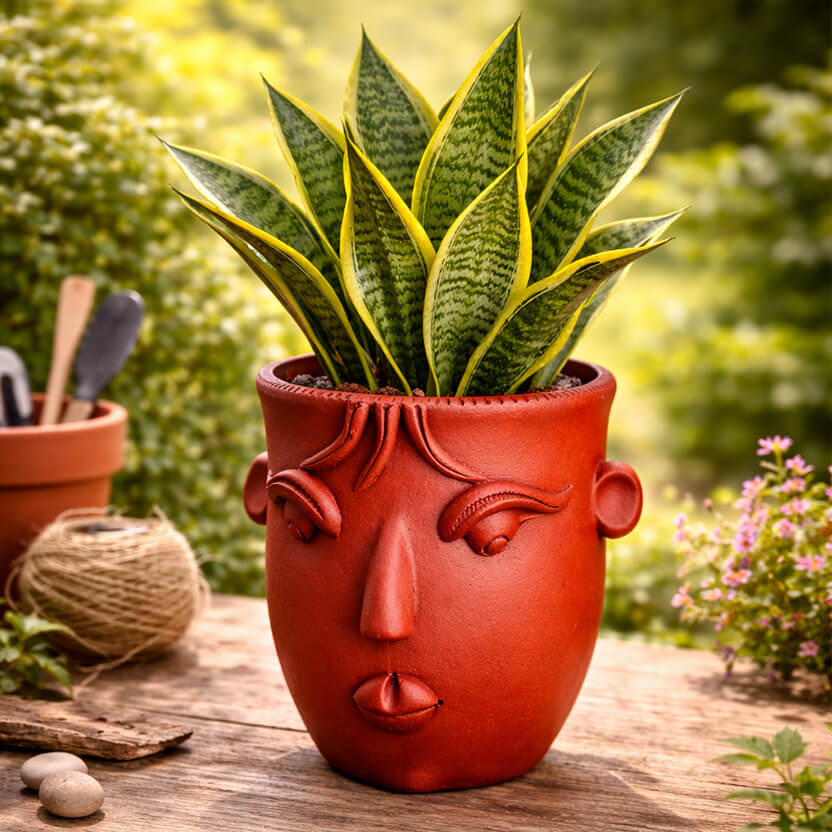 Male Face Planter