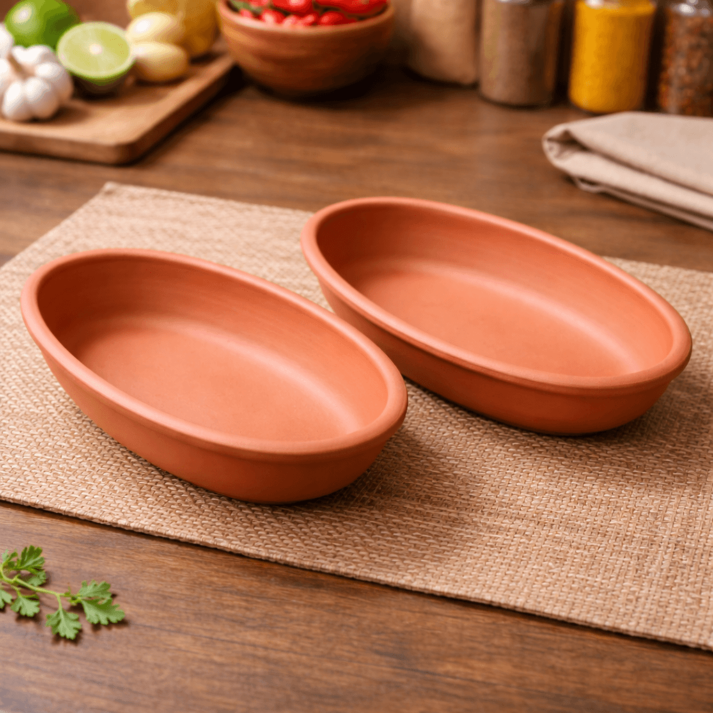 Terracotta Serving Bowl